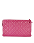 Chanel Quilted Clutch, back view